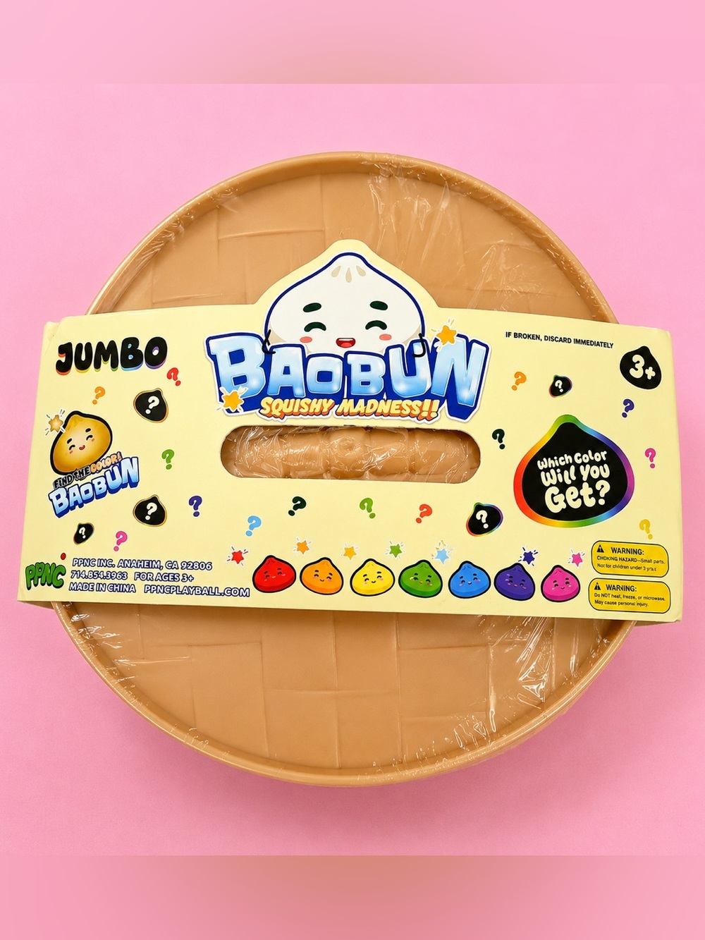 Baobun Jumbo Squishy - mystery color
